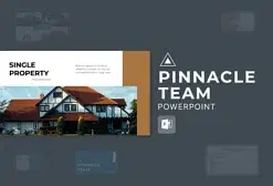 Pinnacle Team Real Estate PowerPoint Template