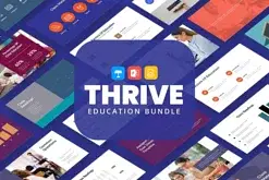 Thrive Education Presentation Templates Bundle