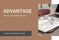 Advantage Education PowerPoint Template