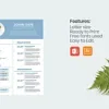 Santorini Resume Template