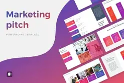 Marketing Pitch Deck PowerPoint Template
