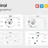Spiral Infographics Template