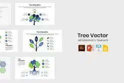 Tree Vector Infographics Template