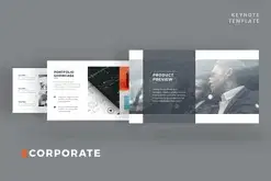 Corporate Pitch Deck Keynote Template