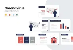 United States Coronavirus Presentation Template