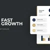 Fast Growth Finance PowerPoint Template