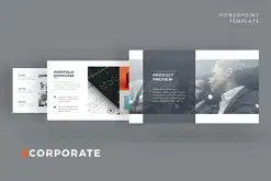 Corporate Pitch Deck PowerPoint Template