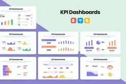 KPI Dashboards Infographics