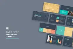River Nest Real Estate PowerPoint Template