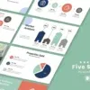 Five Stars Real Estate PowerPoint Template