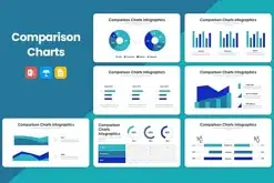 Comparison Charts 2 PowerPoint Template