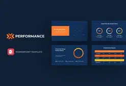 Performance Finance PowerPoint Template