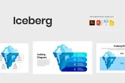 Iceberg Infographics Template
