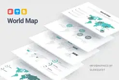 World Map Infographics