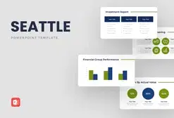 Seattle Finance PowerPoint Template