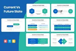 Current VS Future State Infographics Template