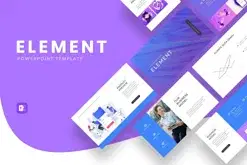 Element Business PowerPoint Template